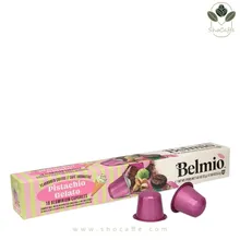 کپسول قهوه نسپرسو بلمیو با طعم پسته بستنی Belmio Pistachio Gelato